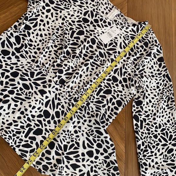 LOFT ANIMAL PRINT PEPLUM BLOUSE - Picture 12 of 15